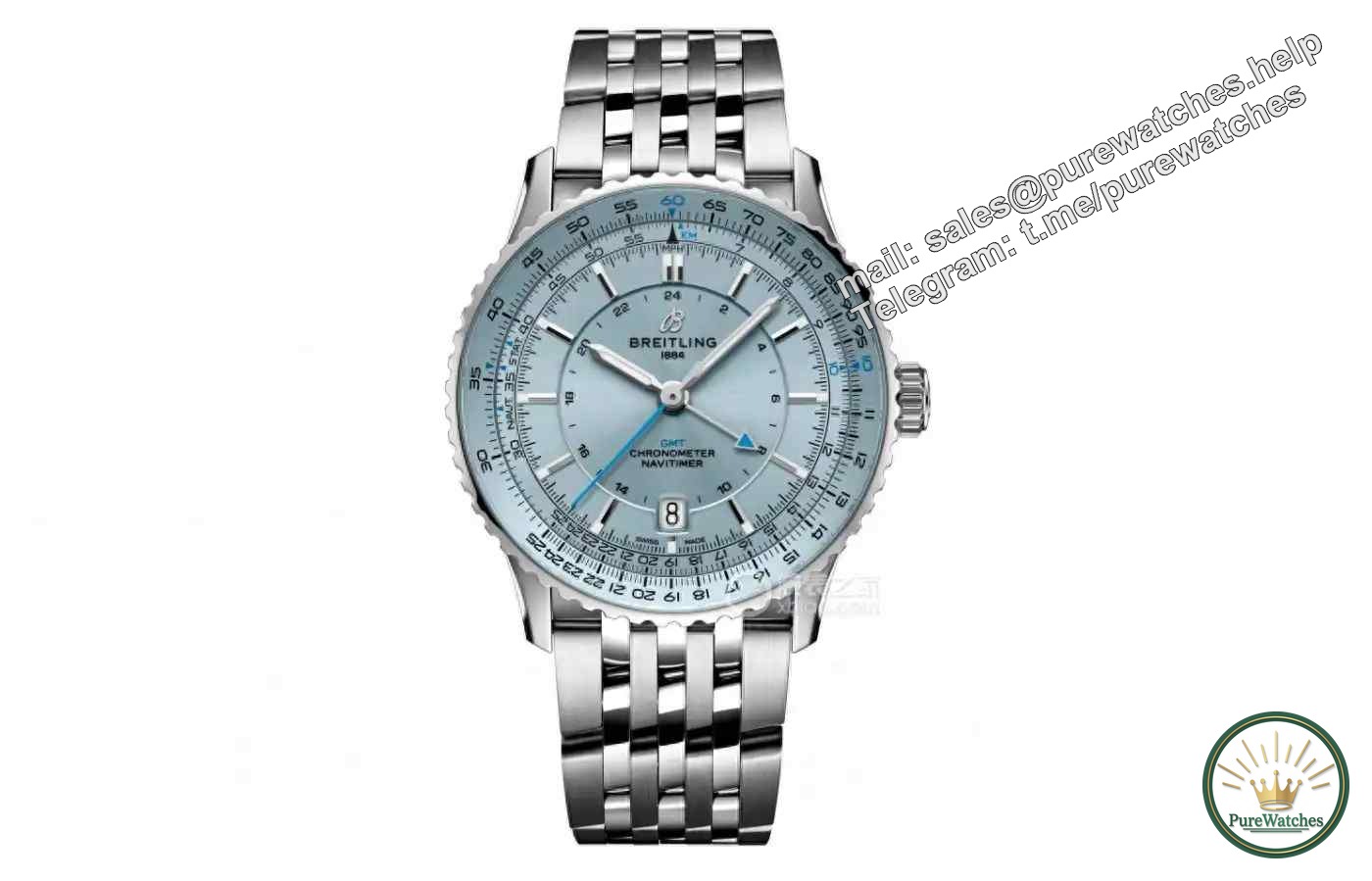 How to choose from 10,000 to 50,000? These three ice blue plate watches are full of coolness and yet still look stylish.