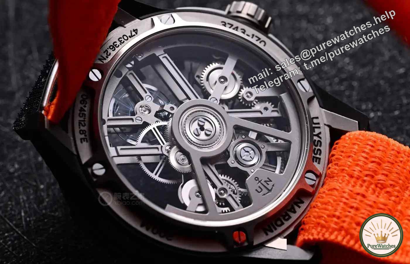 Weighs only 47 grams! Actual measurement of Ulysse Nardin Diver AIR diving watch, 5000G impact resistance + 200 meters waterproof is too hard core