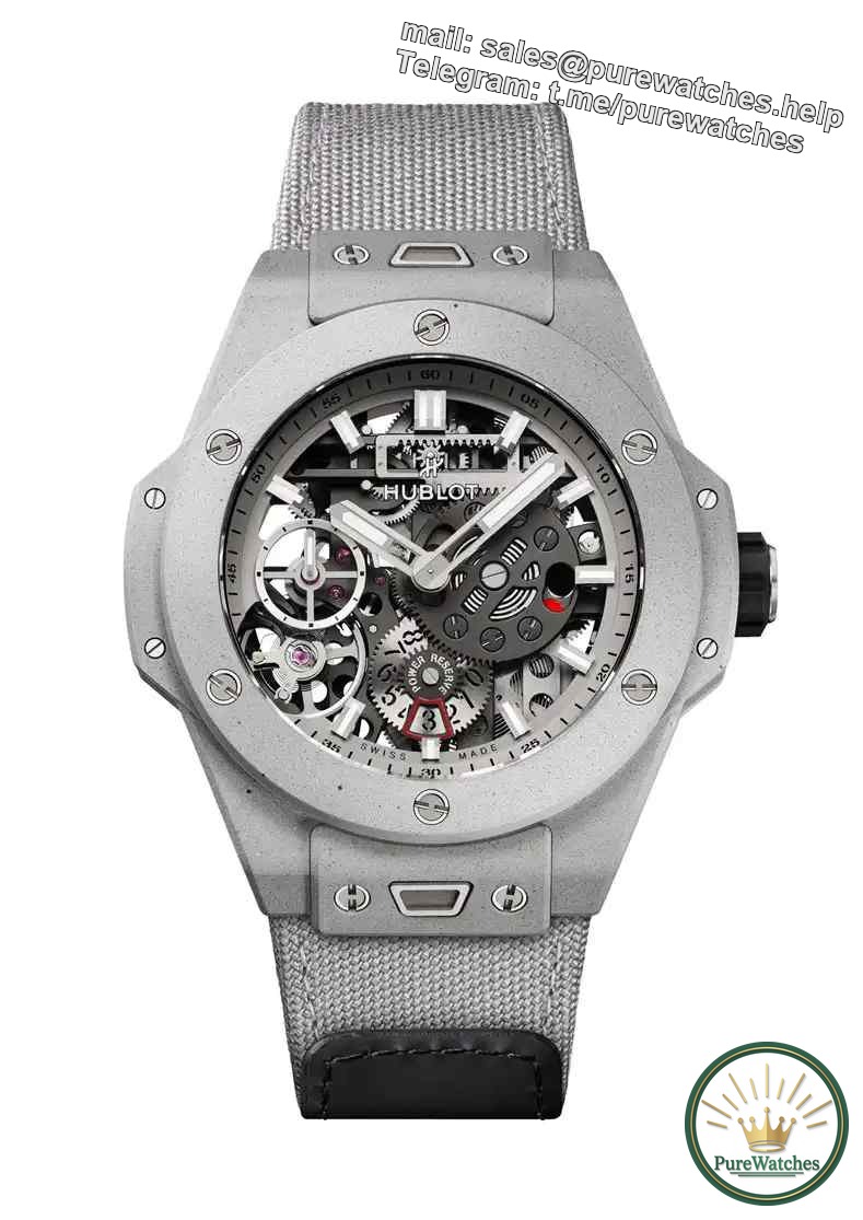 Globally limited edition! Hublot Concrete Watch is shockingly released, with 10-day power reserve and industrial style design.