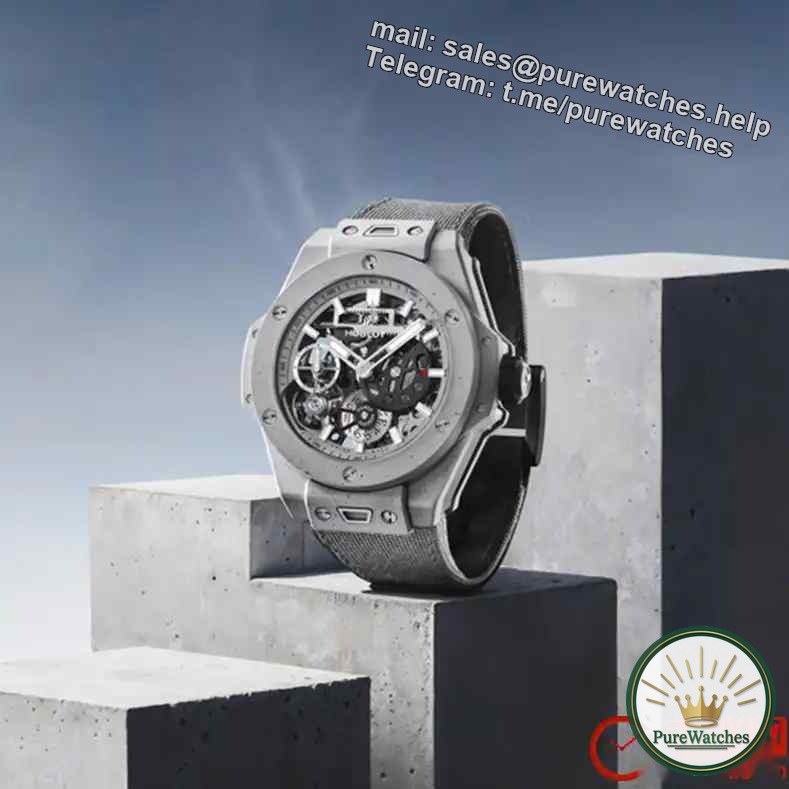 Globally limited edition! Hublot Concrete Watch is shockingly released, with 10-day power reserve and industrial style design.