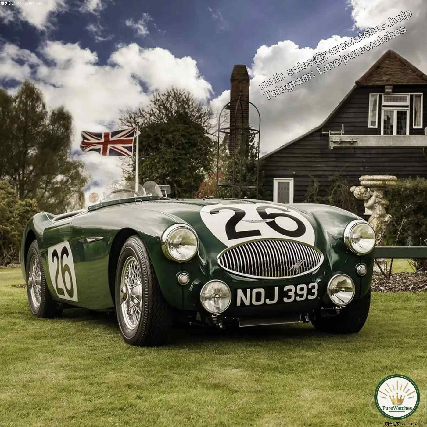 The most handsome racing watch in 2025! Frederique Constant Healey co-branded model, the red second hand + retro logo are so eye-catching