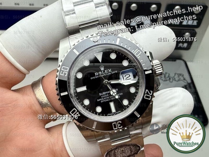 There’s no harm in entering with your eyes closed! Clean factory Rolex Submariner 40MM measured, Dandong 3135 movement is as stable as an ox!
