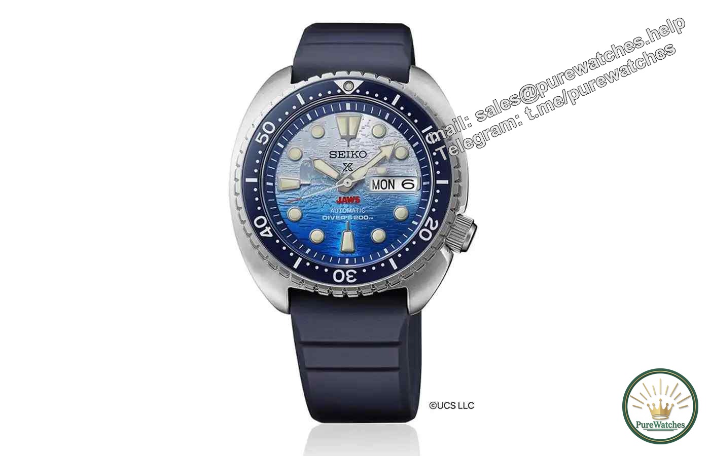 Film history classic reappears! Seiko Great White Shark 50th Anniversary Limited Edition is coming, with luminous effect comparable to deep-sea fluorescence