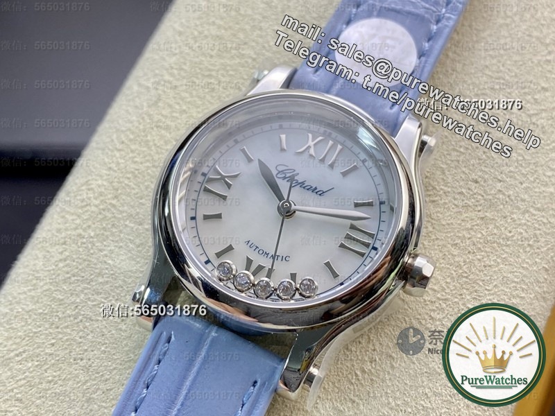 Give your girlfriend a gift without breaking the bank! Recommended YF Factory Happy Diamond Replica Watch, elegant and versatile and can express love