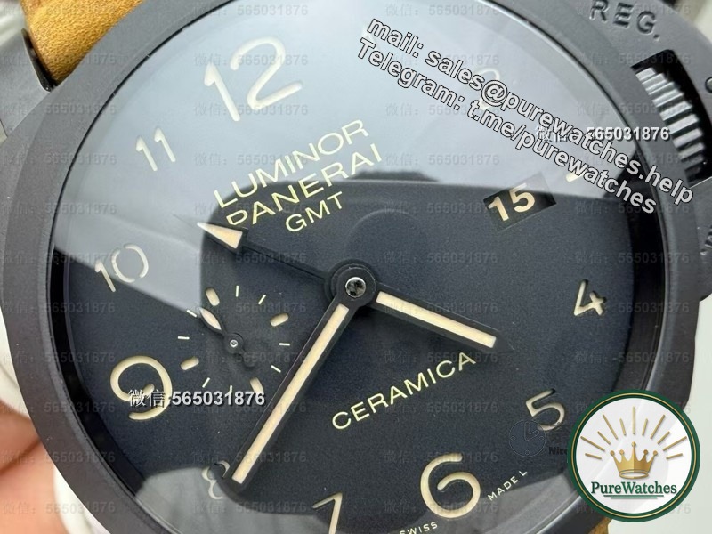 Say goodbye to fake looks! VS factory Panerai 441 actual test, GMT function + kinetic energy display all online