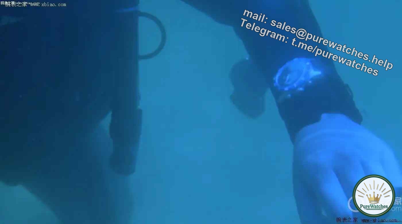 110,000 to buy a double certified diving watch! Glashütte’s original panda dial, underwater timing is as good as land