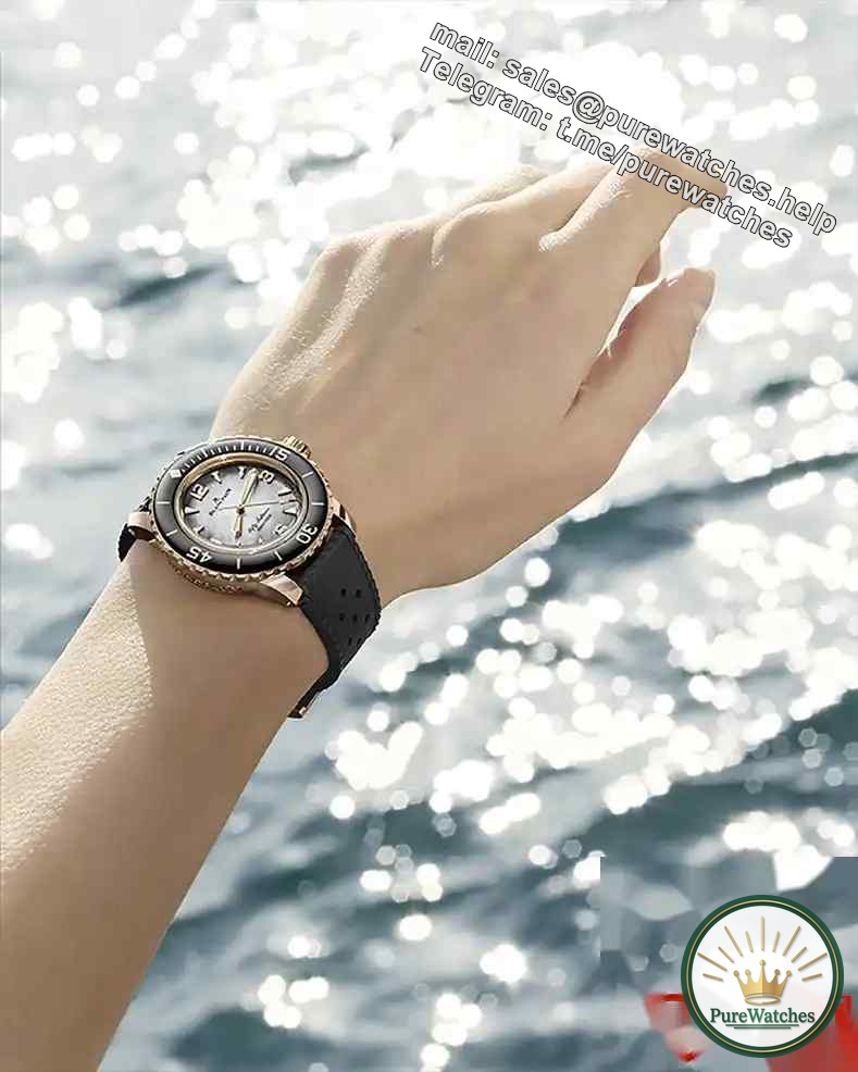 290th anniversary gift! Blancpain’s first 38mm women’s fifty fathoms, the mother-of-pearl dial is breathtakingly beautiful