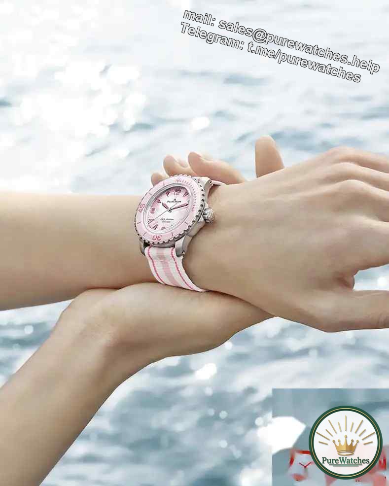 290th anniversary gift! Blancpain’s first 38mm women’s fifty fathoms, the mother-of-pearl dial is breathtakingly beautiful