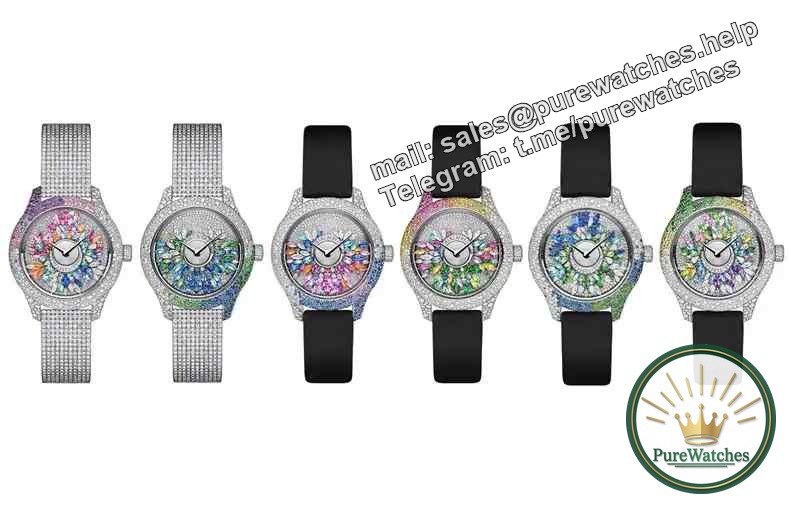 Dior 2024 jewelry watches explode! Dior’s secret watch exposed, with mechanical secrets hidden under the ruby ​​tourmaline cover