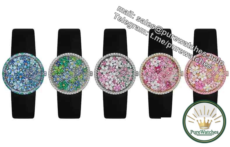 Dior 2024 jewelry watches explode! Dior’s secret watch exposed, with mechanical secrets hidden under the ruby ​​tourmaline cover