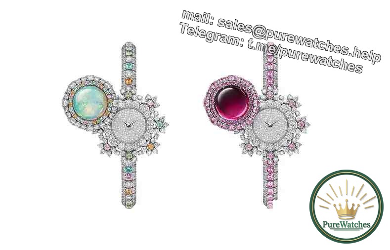 Dior 2024 jewelry watches explode! Dior’s secret watch exposed, with mechanical secrets hidden under the ruby ​​tourmaline cover