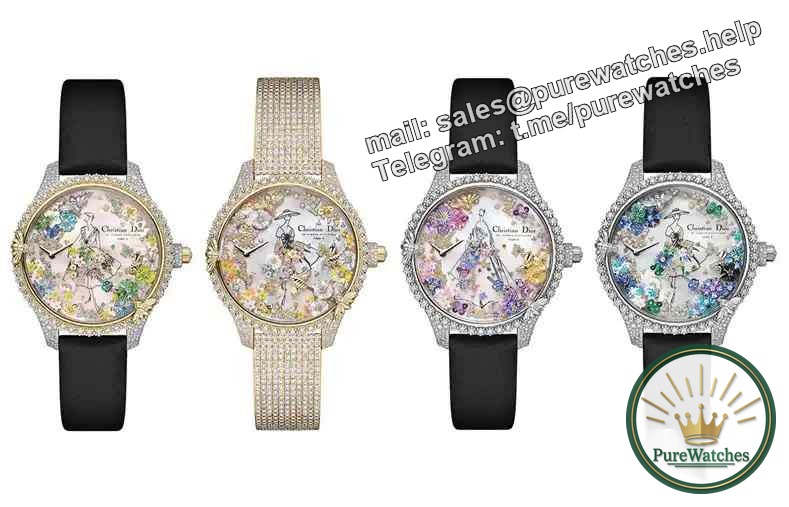 Dior 2024 jewelry watches explode! Dior’s secret watch exposed, with mechanical secrets hidden under the ruby ​​tourmaline cover