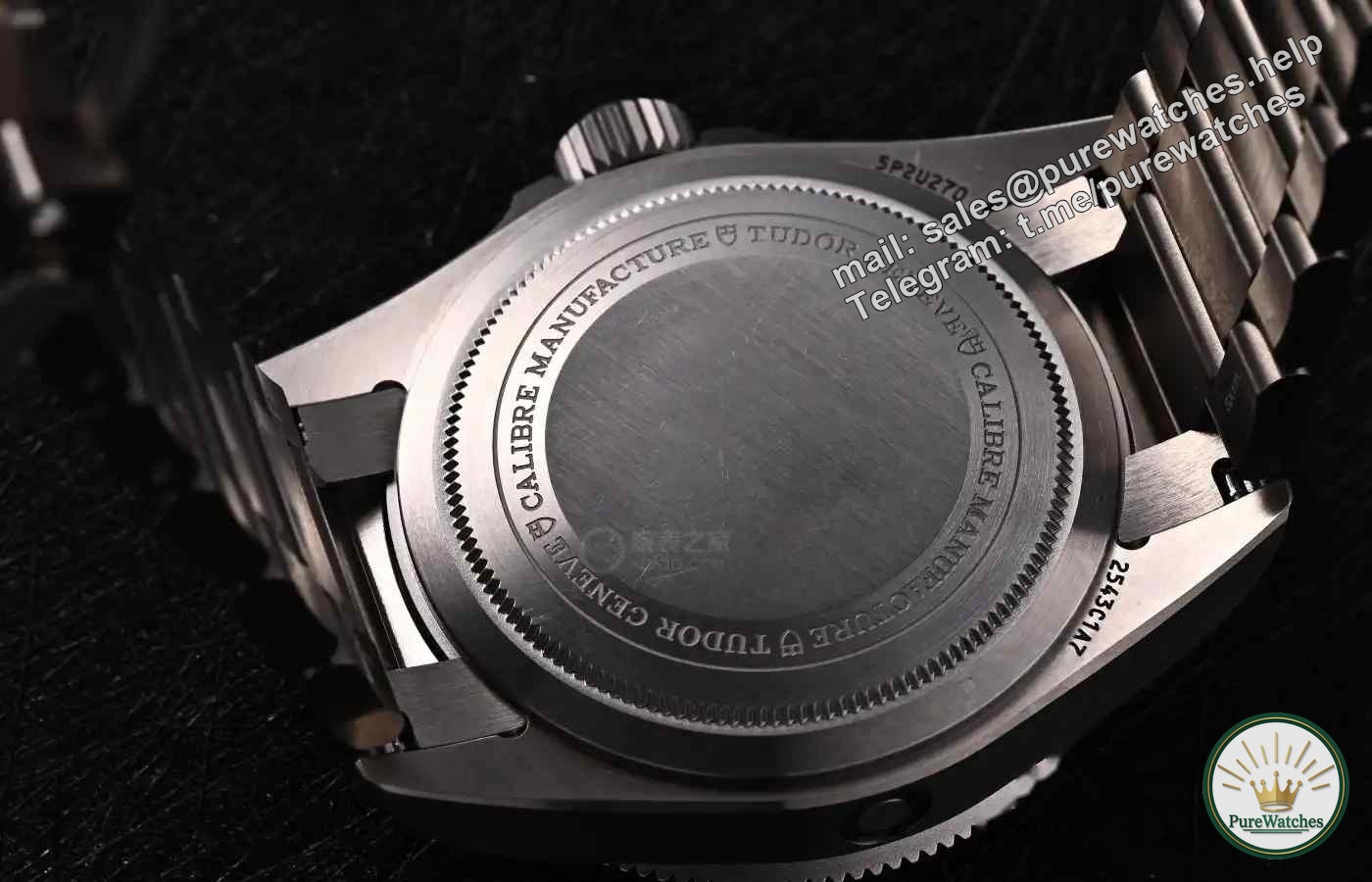 Rolex Sea-Dweller Terminator! The Tudor Kilometer Diving Watch is made entirely of titanium and is half lighter than a steel watch.