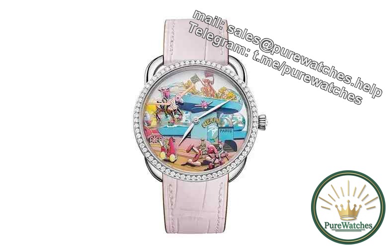 Put pop art on your hands! This limited edition Hermès watch has collectors eyeing it!