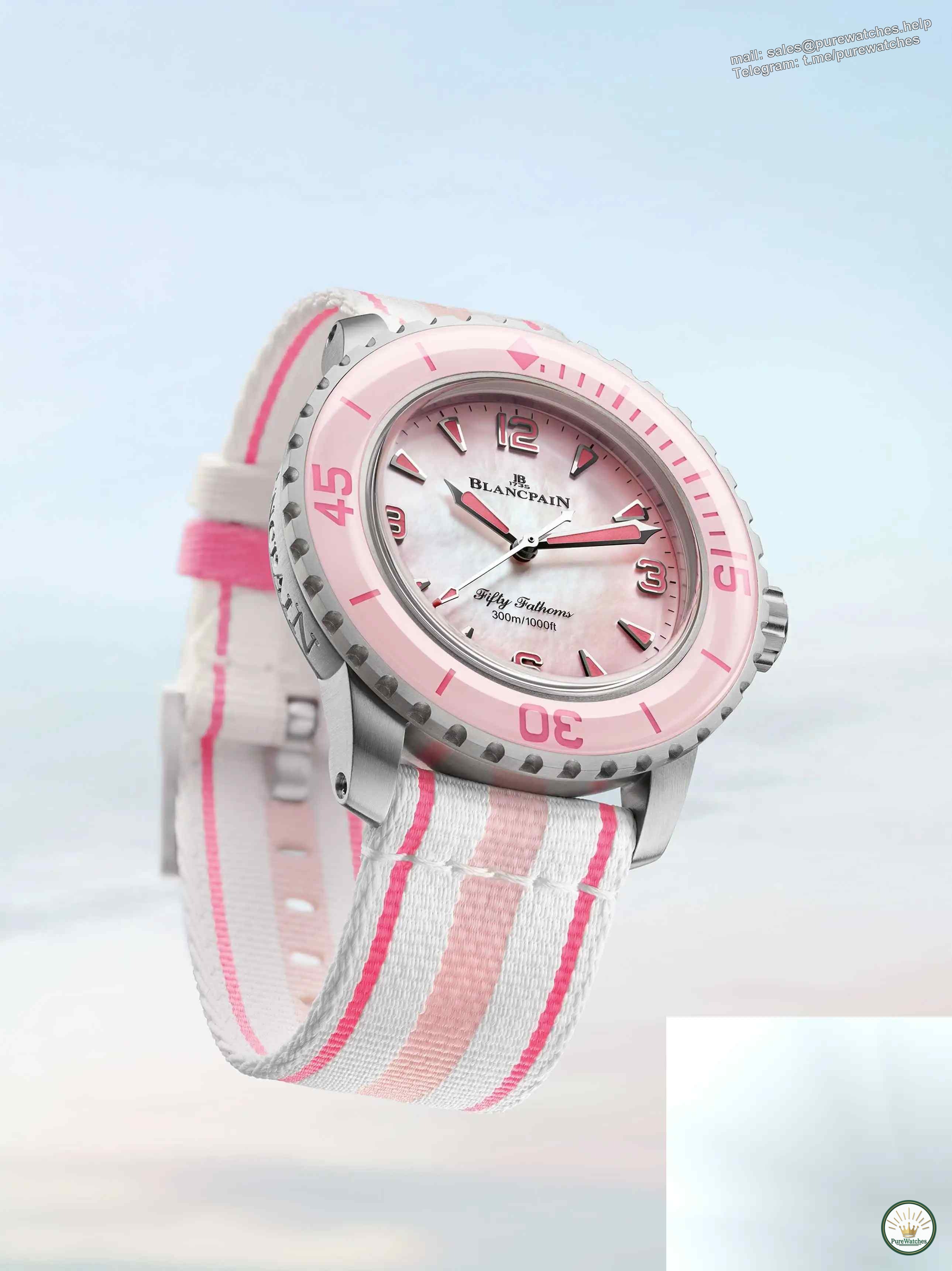 Blancpain’s 2025 King’s New Product! The first 38mm women’s diving watch, you can instantly transform into a goddess of the deep sea when you put it on!