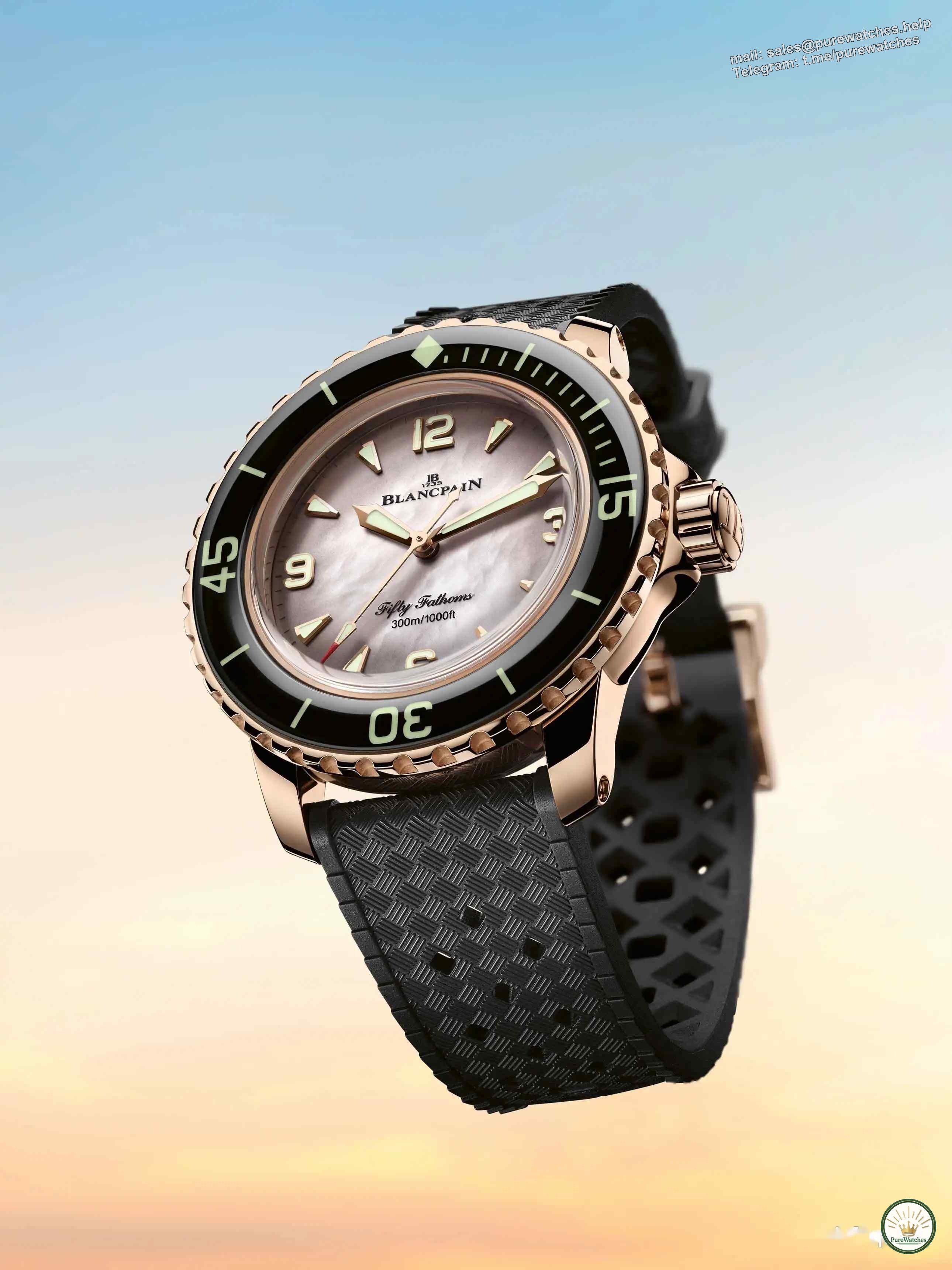 Blancpain’s 2025 King’s New Product! The first 38mm women’s diving watch, you can instantly transform into a goddess of the deep sea when you put it on!
