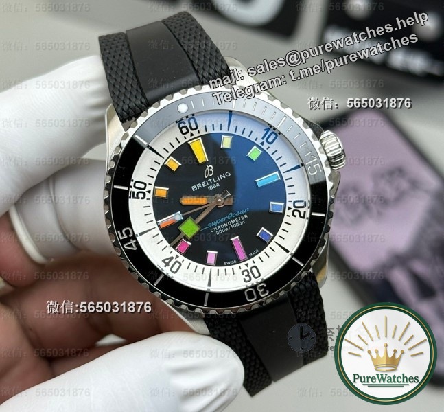 Rainbow storm is coming! BLS Factory Super Ocean Watch, the most eye-catching fashion item this summer!