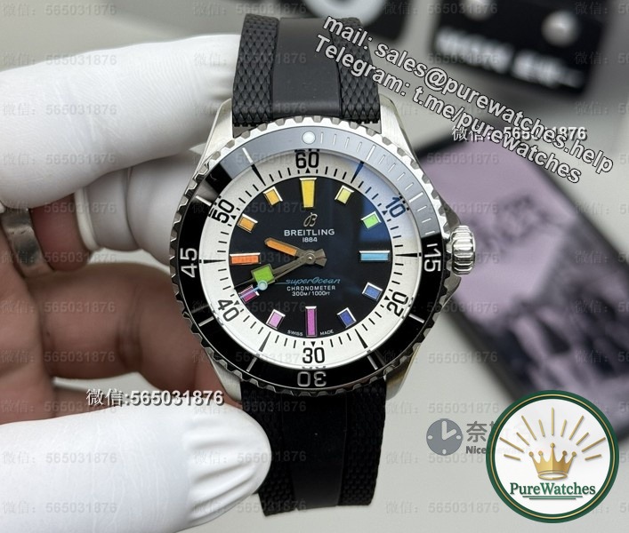 Rainbow storm is coming! BLS Factory Super Ocean Watch, the most eye-catching fashion item this summer!