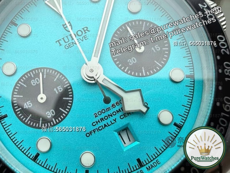 Jay Chou’s same style is here! BLS factory Tudor Flamingo Blue actual test, the snowflake needle is too pink