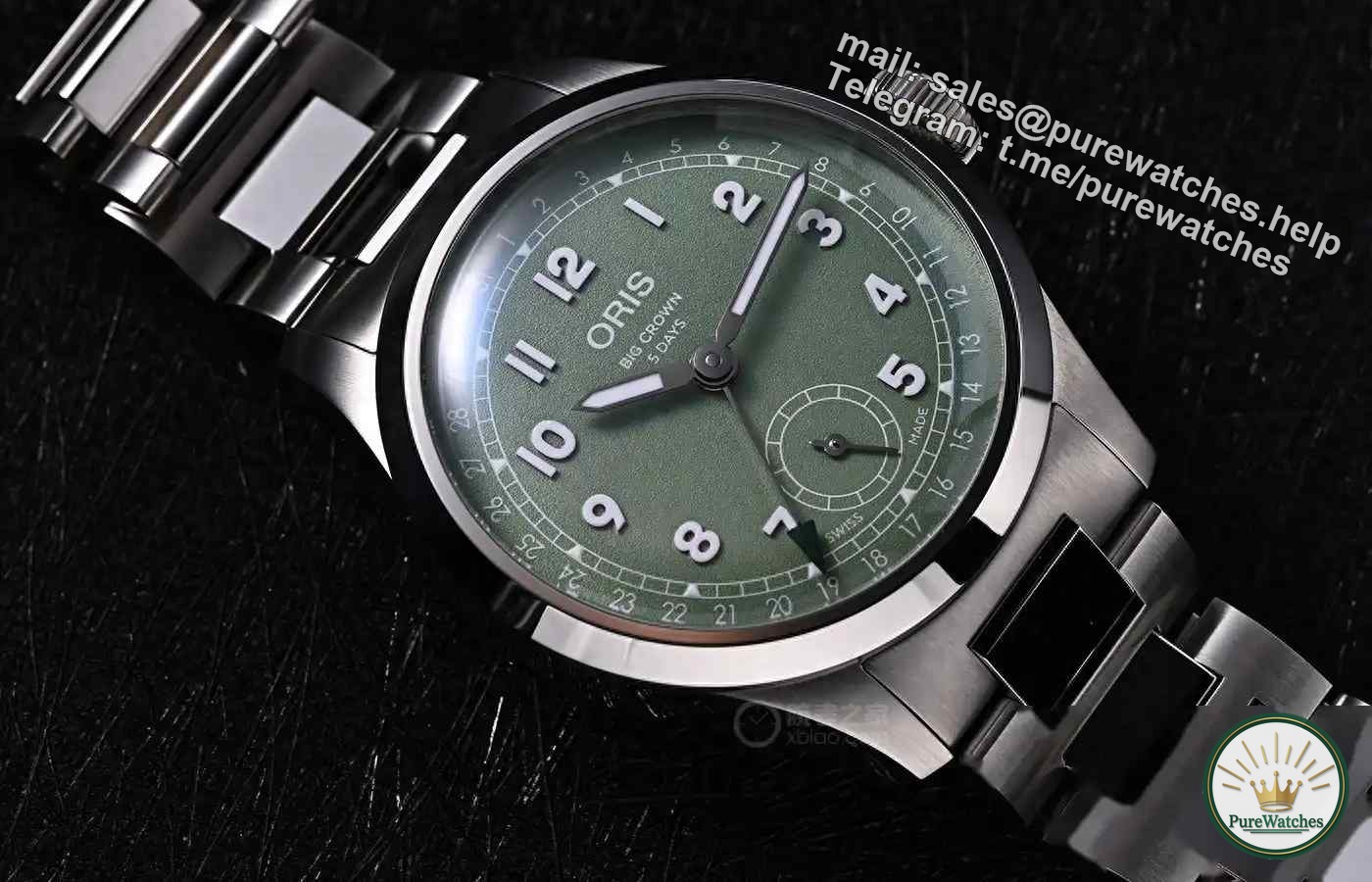 5 days power storage + 10 years warranty! Oris’s new retro watch, this color scheme is so beautiful!