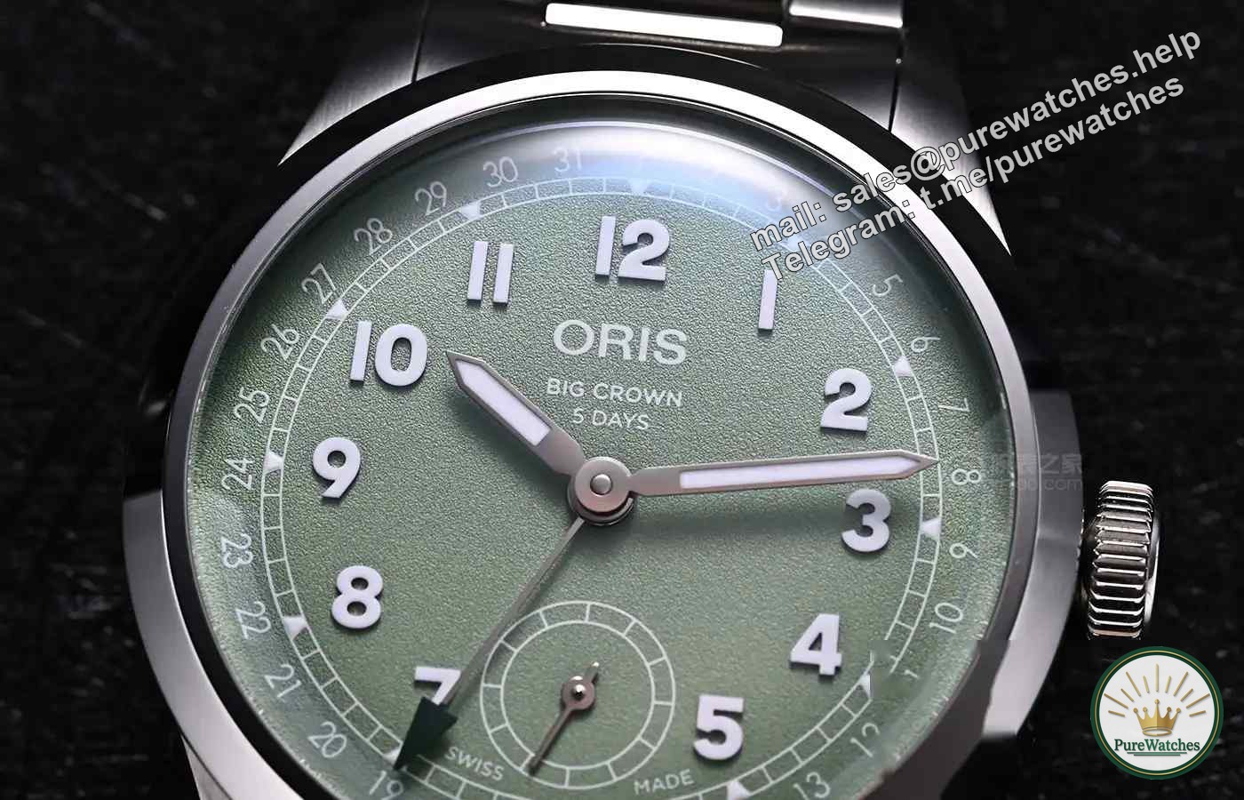 5 days power storage + 10 years warranty! Oris’s new retro watch, this color scheme is so beautiful!