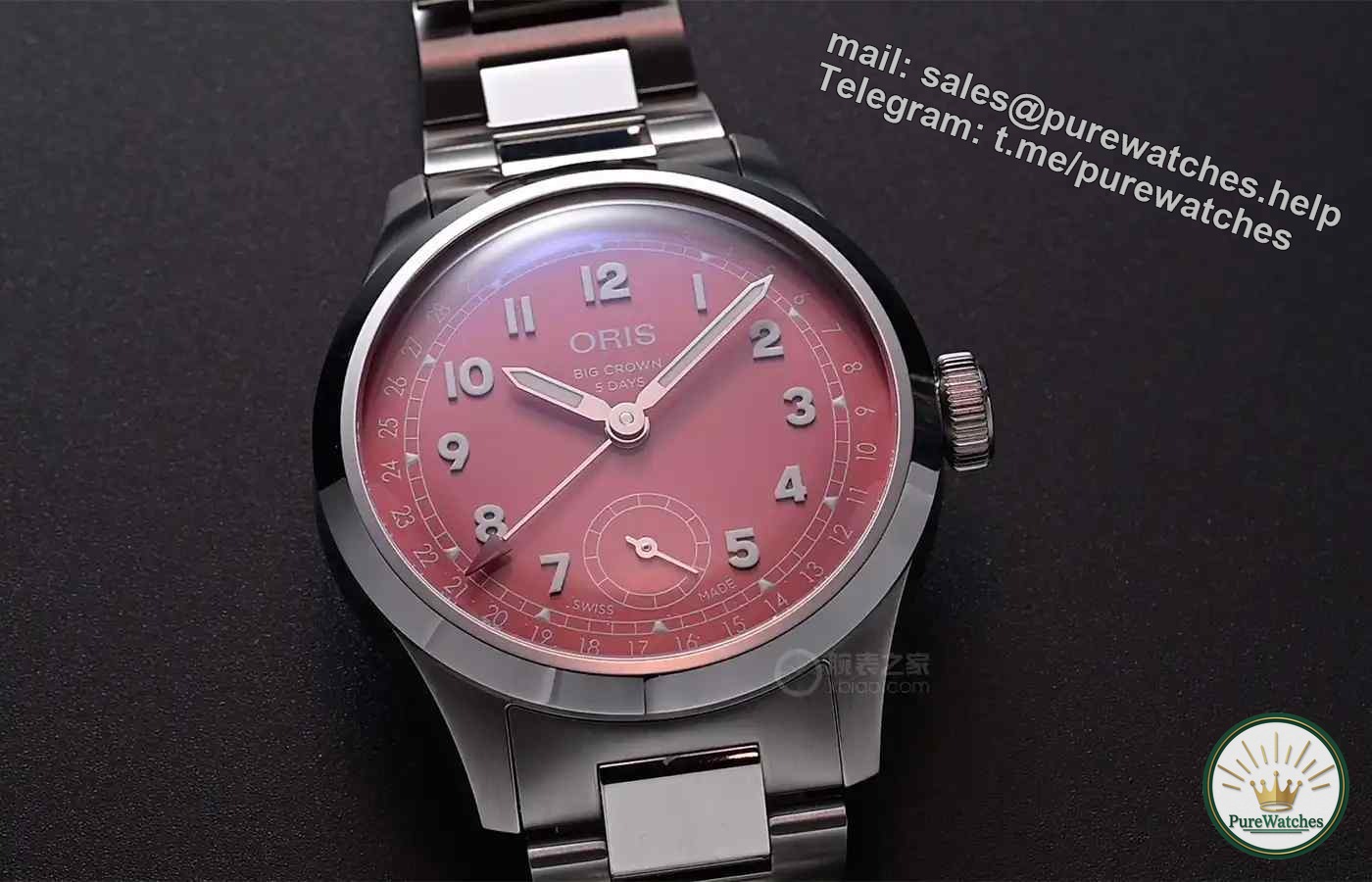 5 days power storage + 10 years warranty! Oris’s new retro watch, this color scheme is so beautiful!