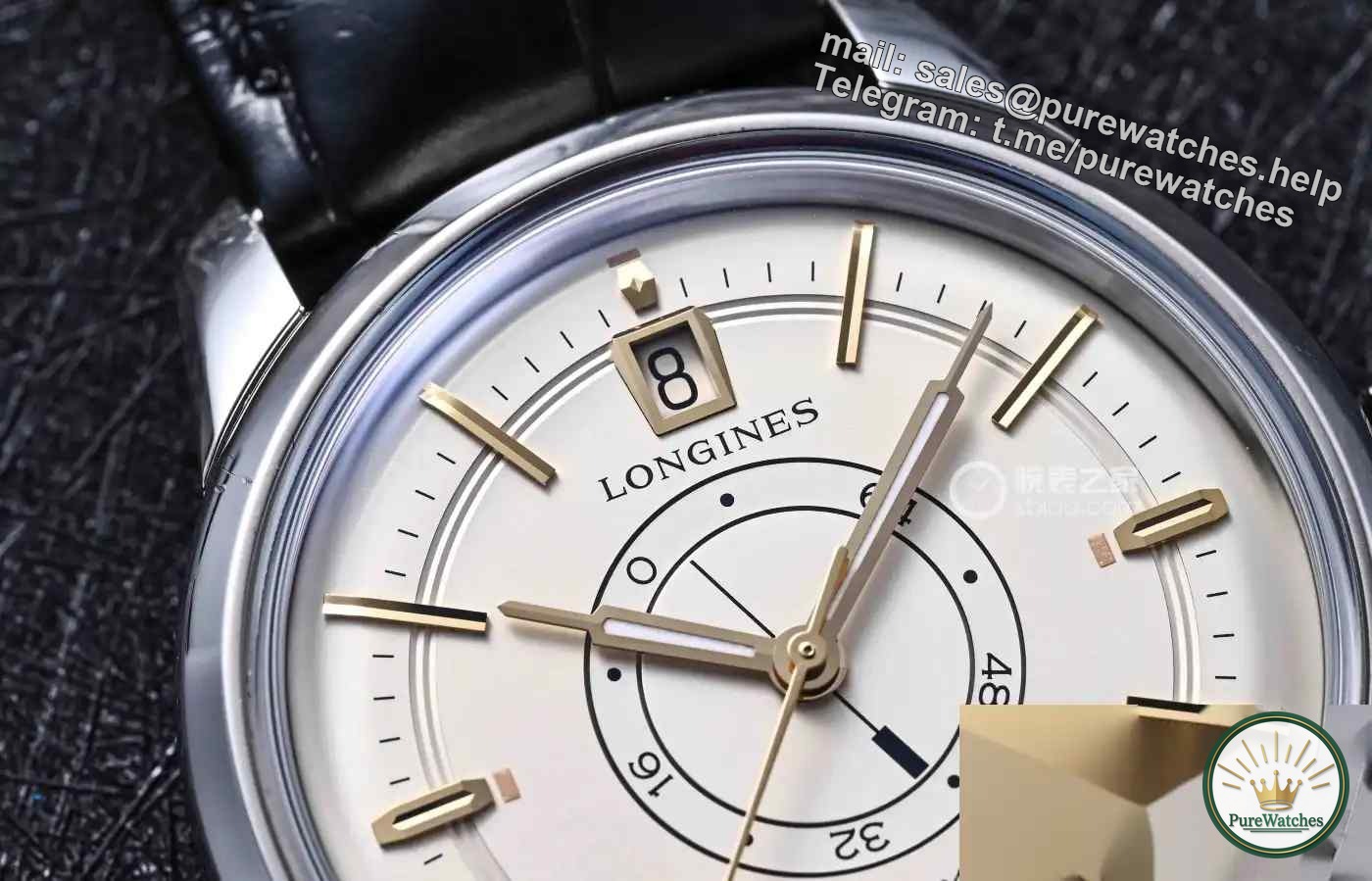 A must-see if you have a budget of 30,000! This Longines replica watch puts the 1959 classic on your wrist!