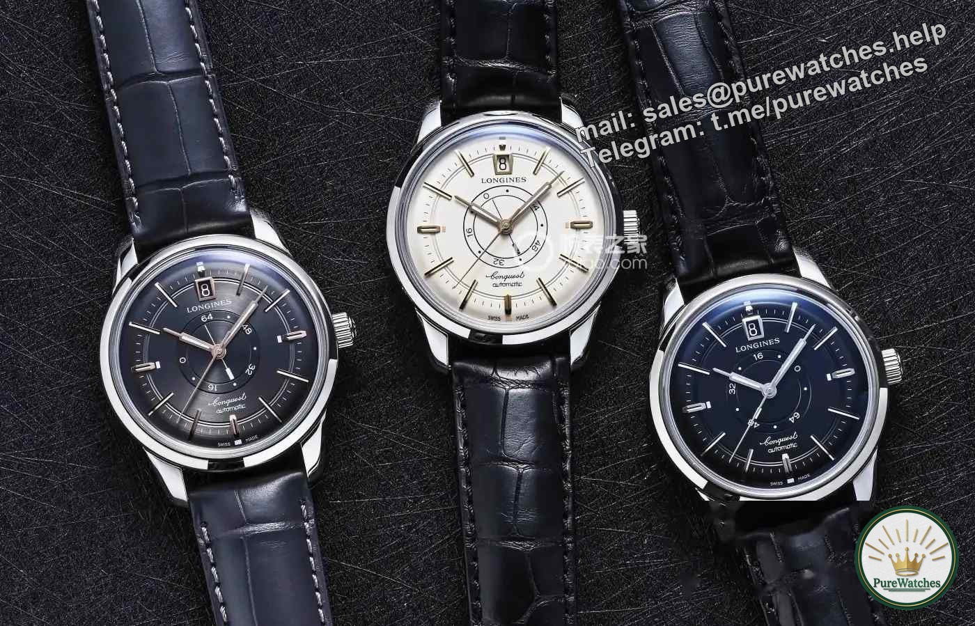 A must-see if you have a budget of 30,000! This Longines replica watch puts the 1959 classic on your wrist!