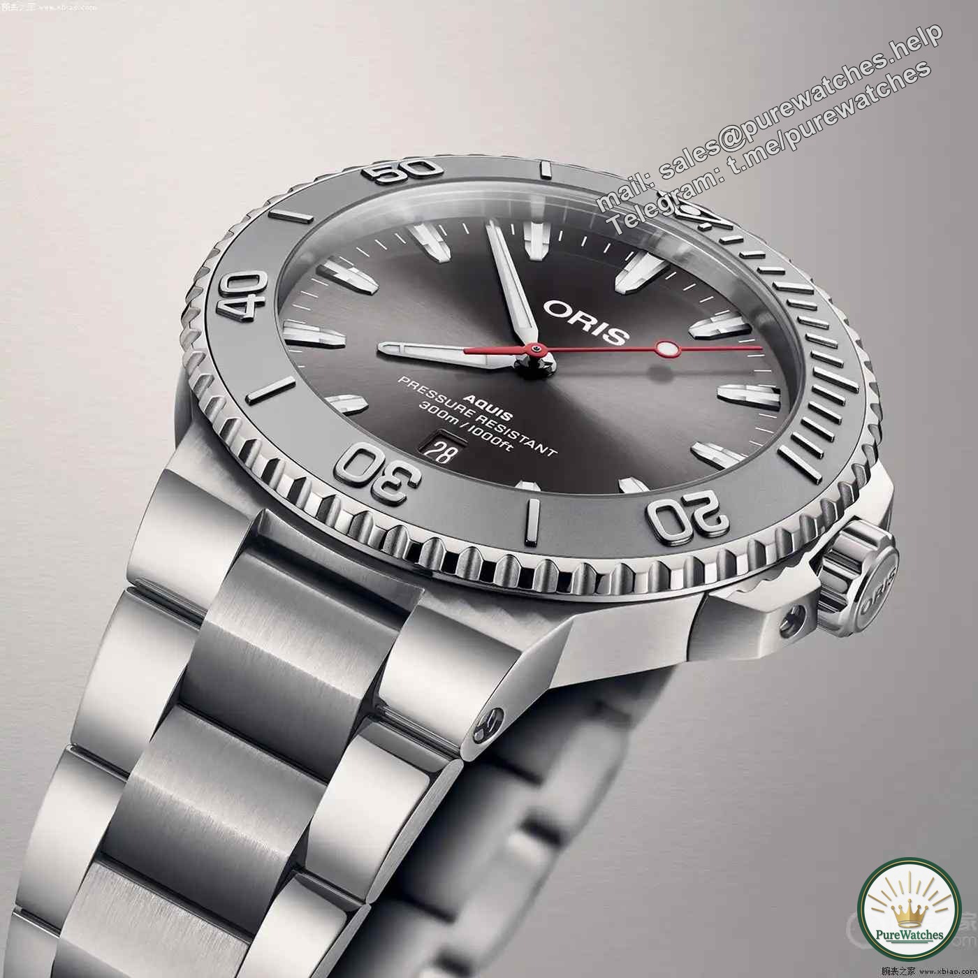 Starting from 16,000! The embossed bezel design of this Oris diving watch is so eye-catching!