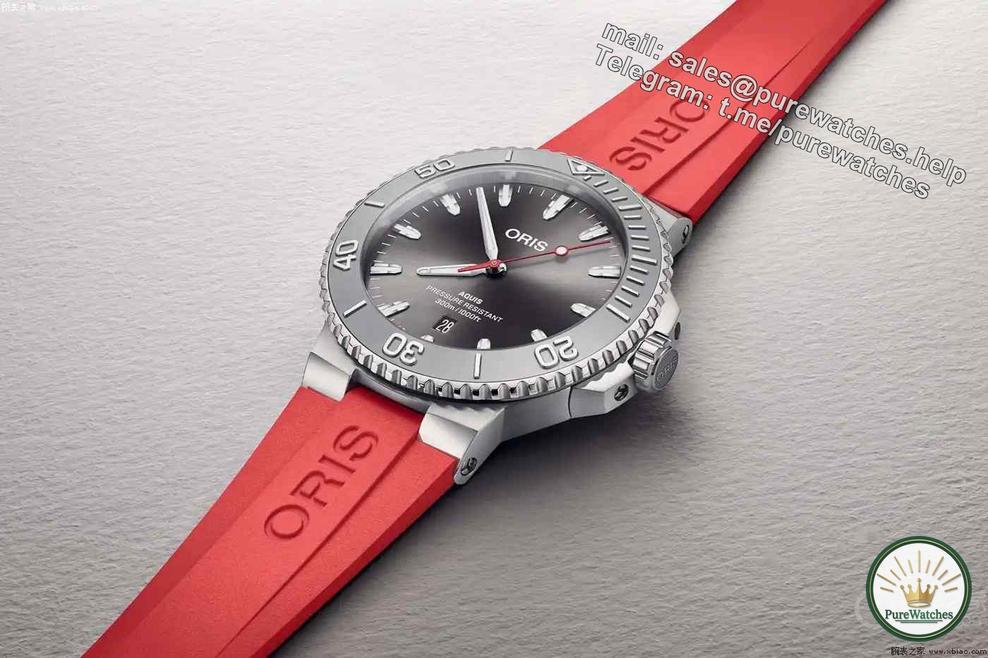 Starting from 16,000! The embossed bezel design of this Oris diving watch is so eye-catching!