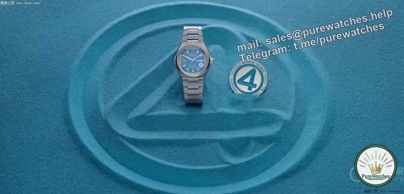 5 times harder than steel yet 40% lighter! Citizen’s Fantastic Four watch, the hero’s standard model, will be on sale this summer!