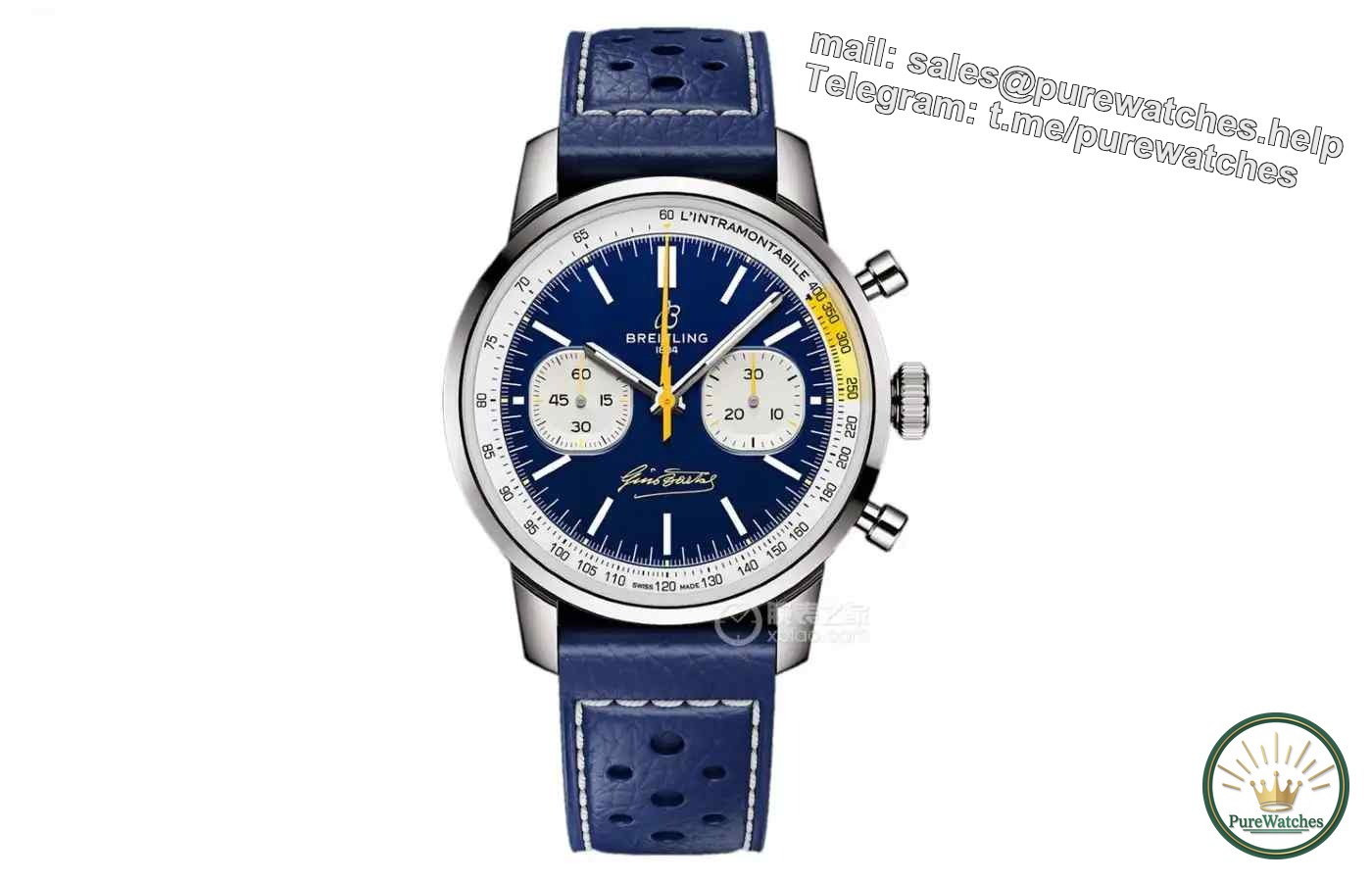 1 article Understanding blue watches: Which one is more worth buying, IWC/Omega/Breitling?