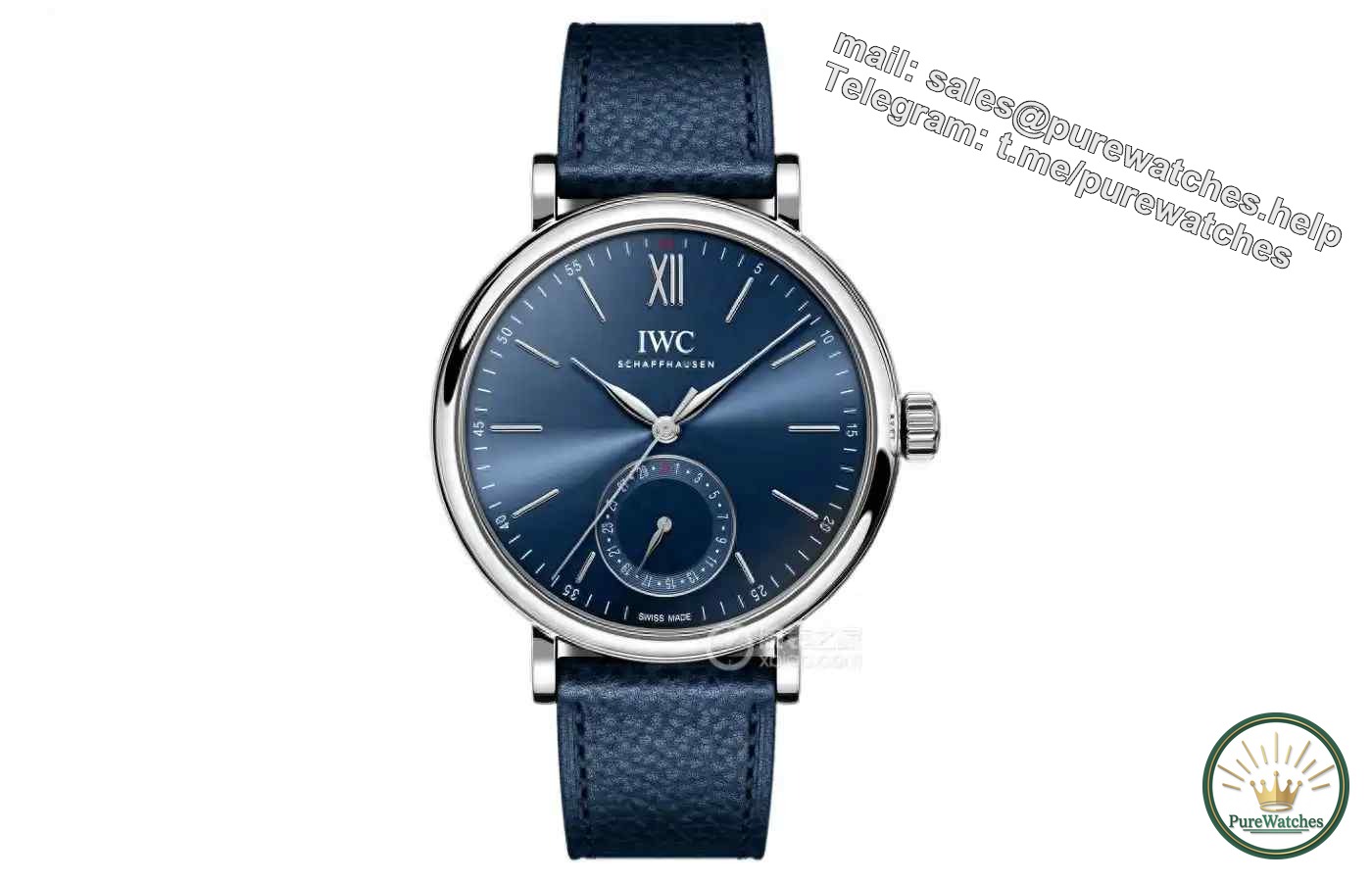 1 article Understanding blue watches: Which one is more worth buying, IWC/Omega/Breitling?