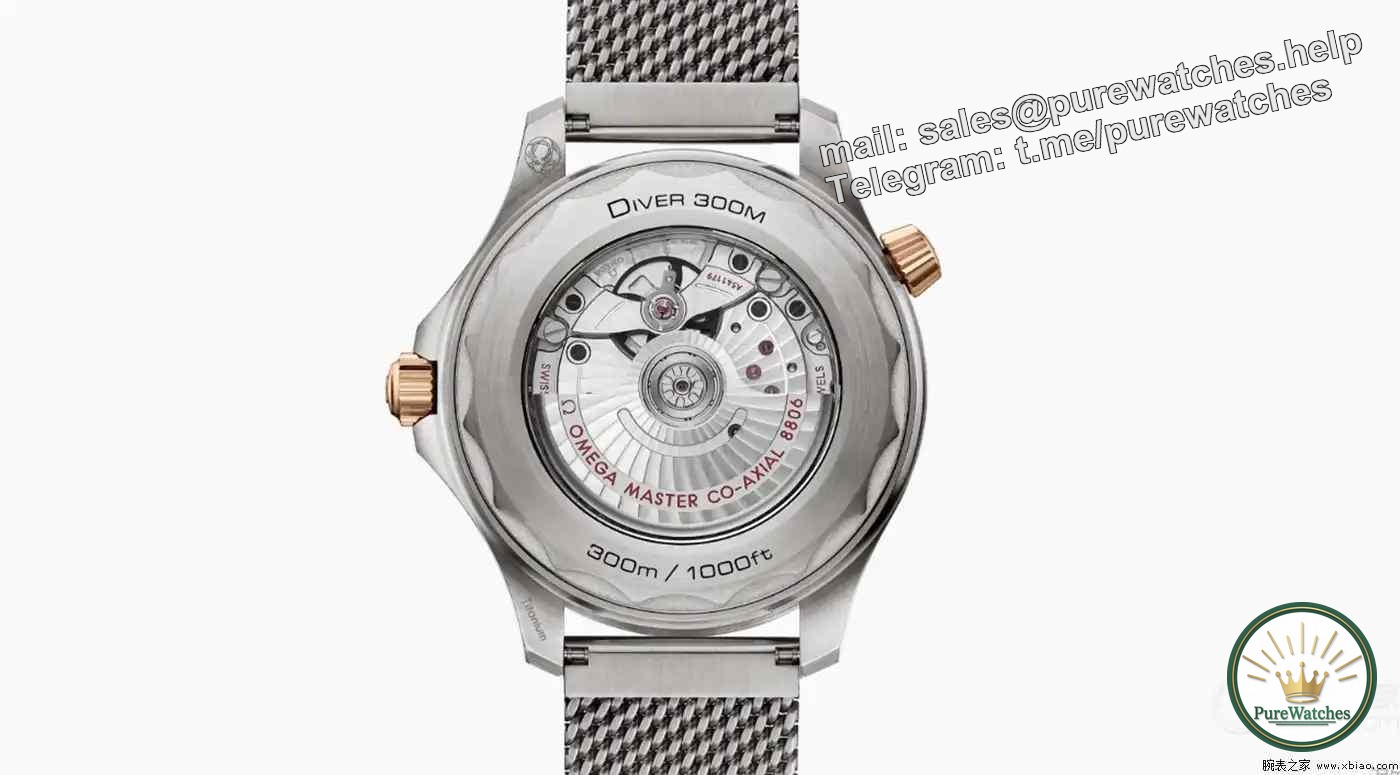 Same style as Peng Guanying! Omega 007 Seamaster Diving Watch, titanium + bronze gold is too high-end