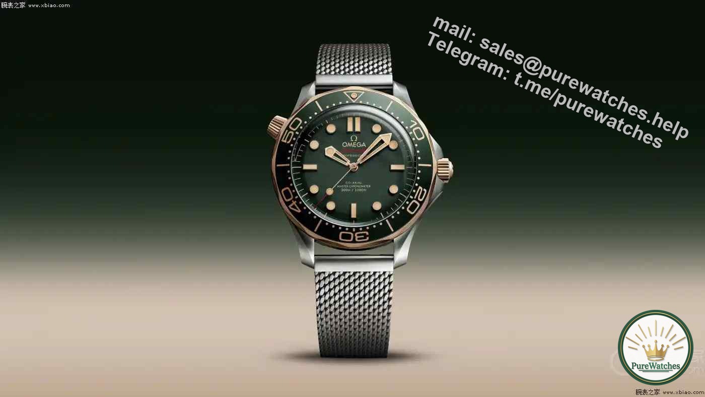 Same style as Peng Guanying! Omega 007 Seamaster Diving Watch, titanium + bronze gold is too high-end