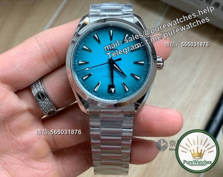 When buying a watch, buy a special model! VS Factory Haima 150 Turquoise Review, the color is different from every angle!