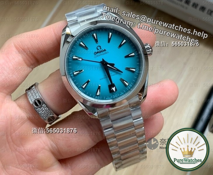 When buying a watch, buy a special model! VS Factory Haima 150 Turquoise Review, the color is different from every angle!