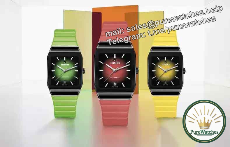 The most in watch this summer! Rado’s three fruit-colored gradient dials turn into fashionable icons in seconds!