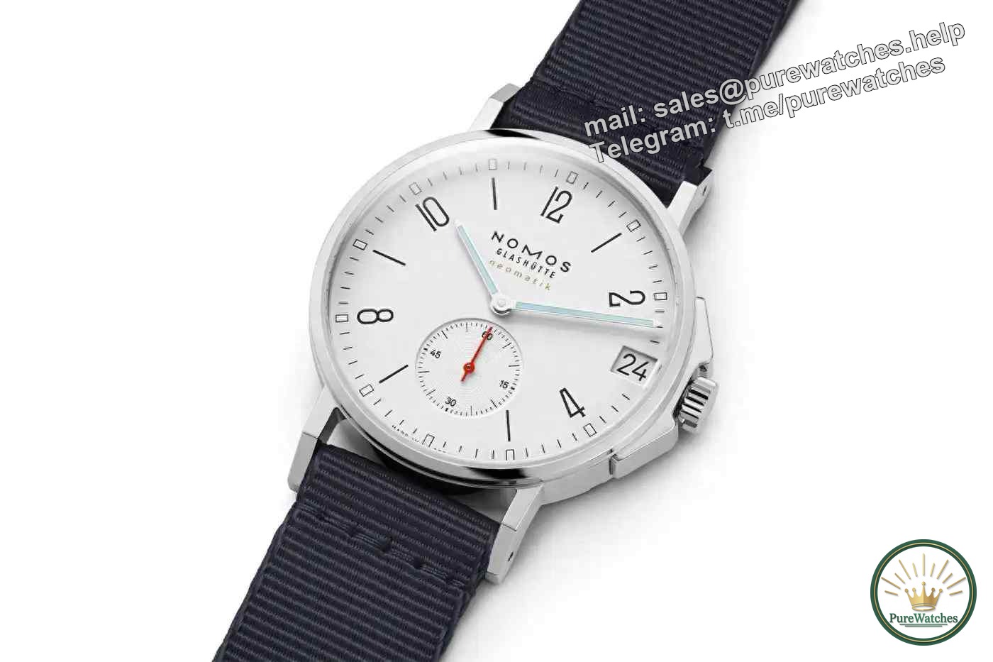 Mechanical watches are as good as the ceiling! Nomos nautical white disk experience: This light blue pointer is too poisonous!