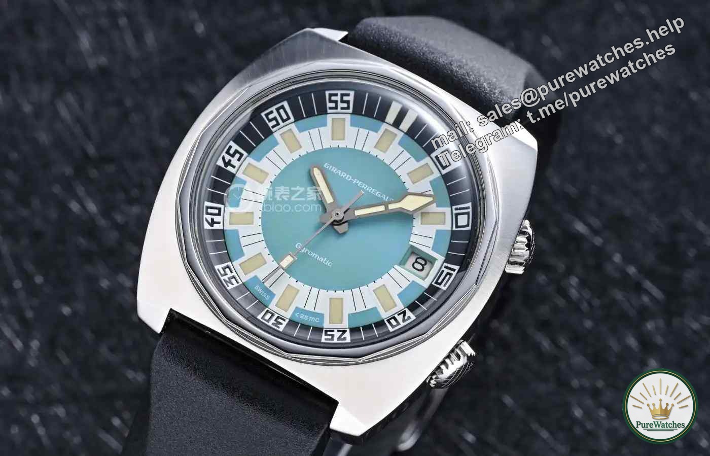 A must-try for retro fans! Girard-Perregaux Deep Diver hands-on experience: This orange and blue color scheme instantly travels back to 1971!