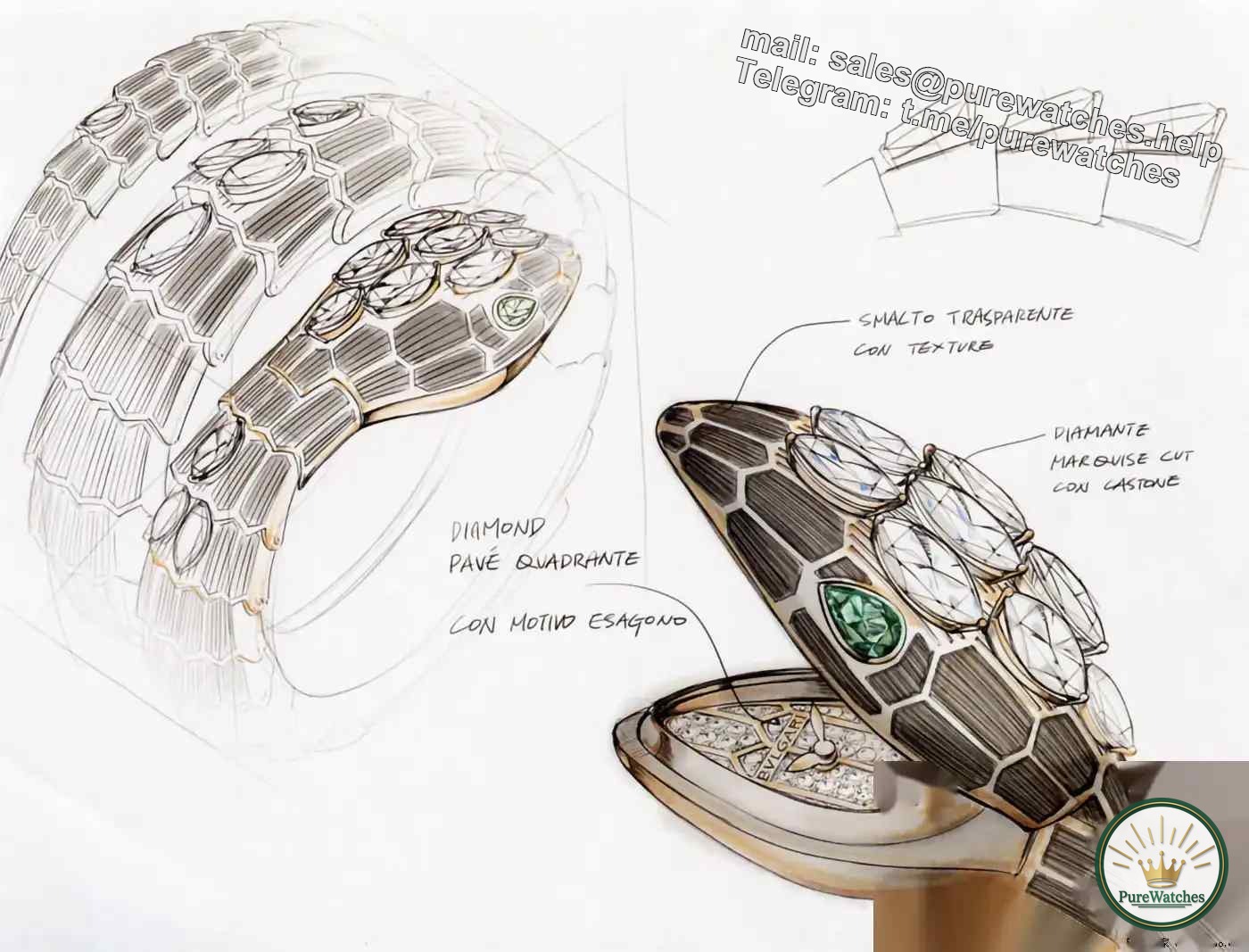 Must deposit in 2025! Bvlgari’s Snake mechanical watch is shockingly launched: self-developed movement + diamond inlay is so amazing!