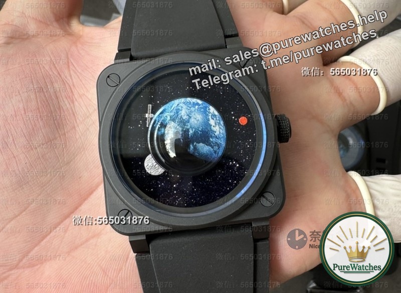 M+ Factory is expanding its strategy! Bell & Ross BR-03 space ceramics is coming, the universe is so amazing