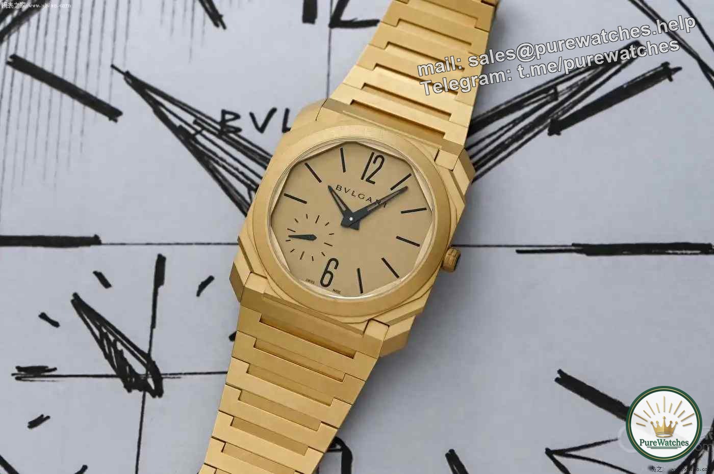What to buy with a budget of 400,000? In-depth review of Bvlgari Gold Ultra-Thin Watch: This movement is incredibly thin!