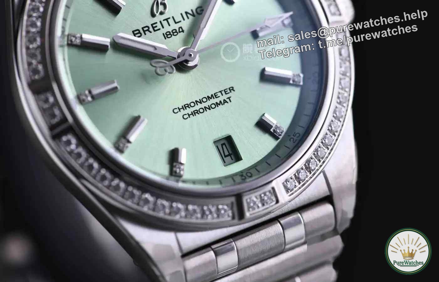 What to buy with a budget of 70,000? Breitling Mint Green Women’s Watch Review: This diamond bezel is so stunning!
