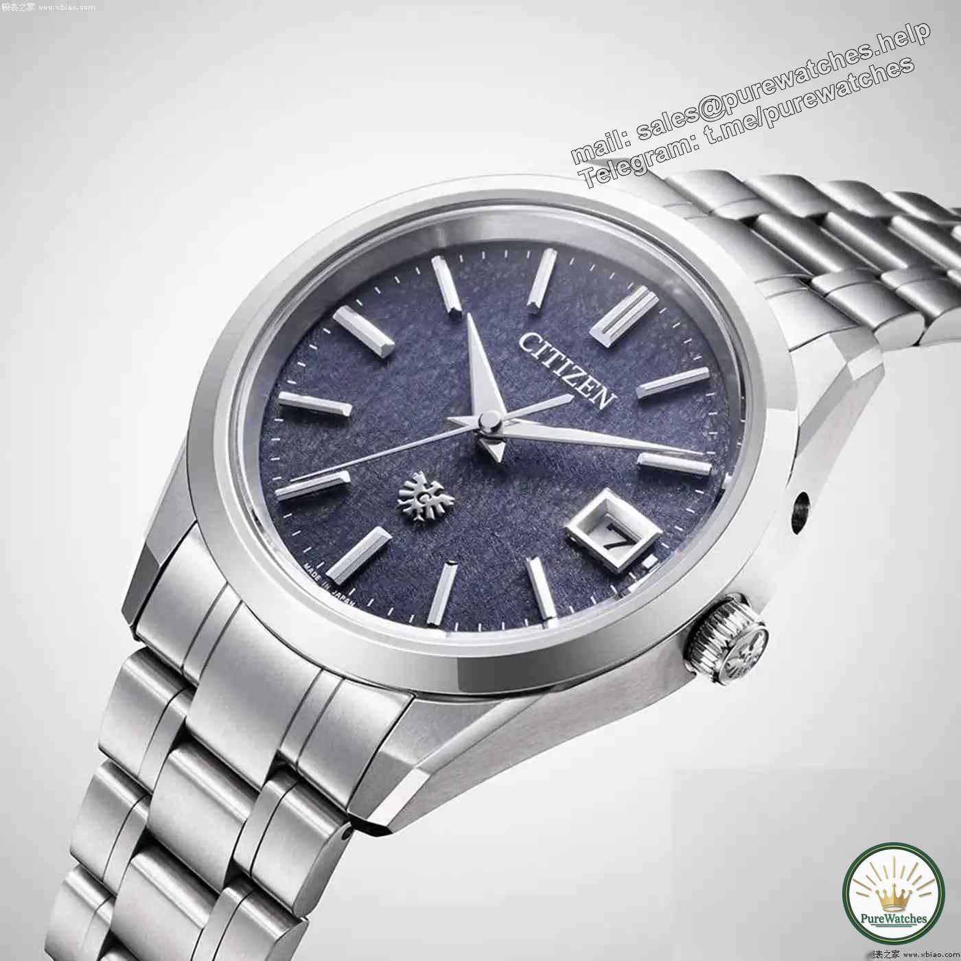 The error is only ±5 seconds! Citizen 30th Anniversary Limited Edition Watch Review: This Samurai Blue Is So Beautiful