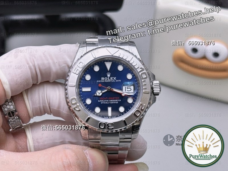 Refuse to step on thunder! A comprehensive analysis of the VS factory Rolex Blue Yacht replica watch, you must read this article before buying it!