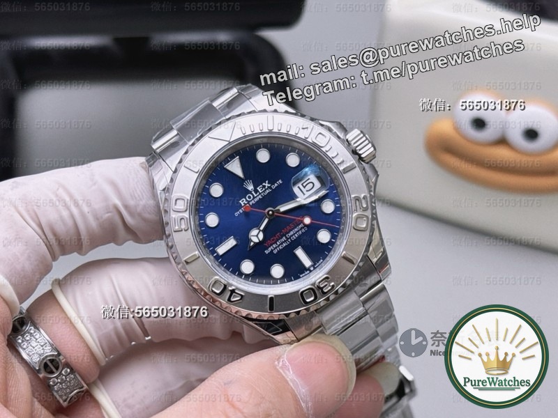 Refuse to step on thunder! A comprehensive analysis of the VS factory Rolex Blue Yacht replica watch, you must read this article before buying it!