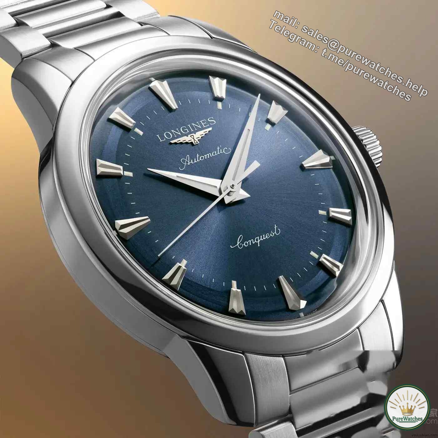 Less than 30,000! Is the Longines 2025 Concas replica watch worth it? Real shot comparison of five major color combinations”
