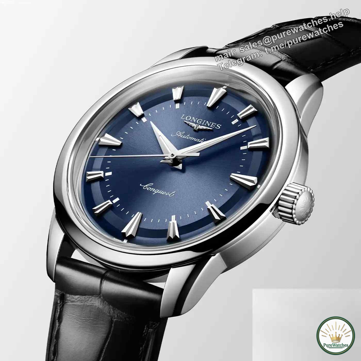 Less than 30,000! Is the Longines 2025 Concas replica watch worth it? Real shot comparison of five major color combinations”