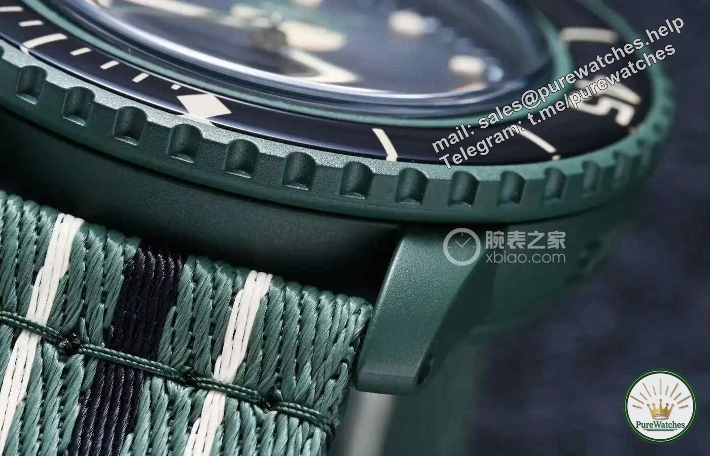 The out-of-stock king is here! Blancpain x Swatch’s latest joint model is now available: This green dial is breathtakingly beautiful